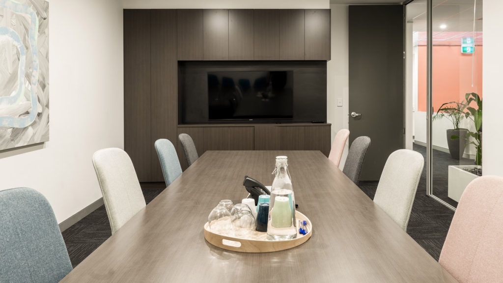 virtual office with meeting room