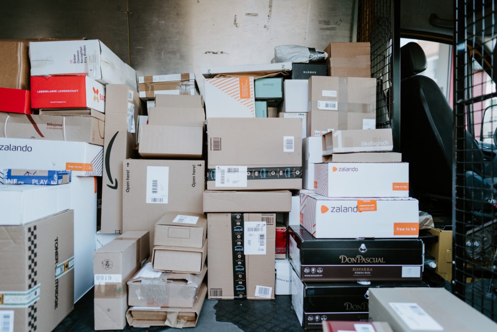 packages from online store in australia